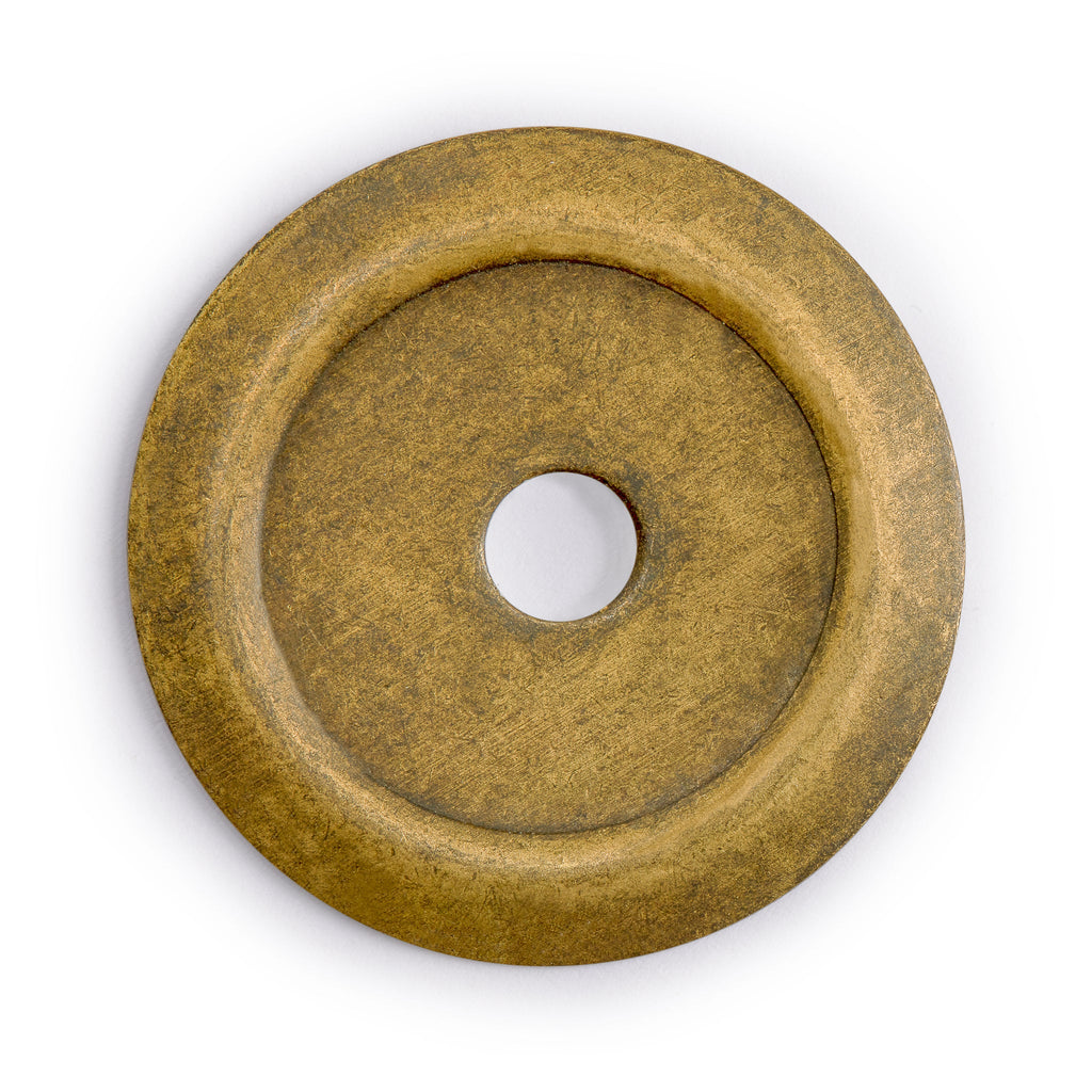 Beveled Round Washers Brass Hardware 1.4" - Set of 10-Chinese Brass Hardware